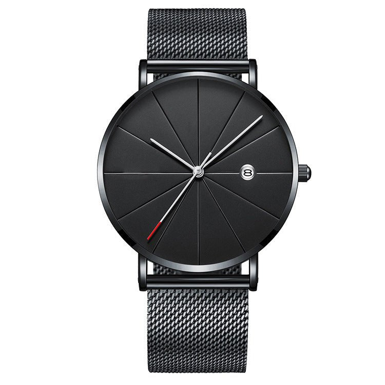 Men's Simple Calendar Quartz Watch - Creative & Waterproof Design snake - label