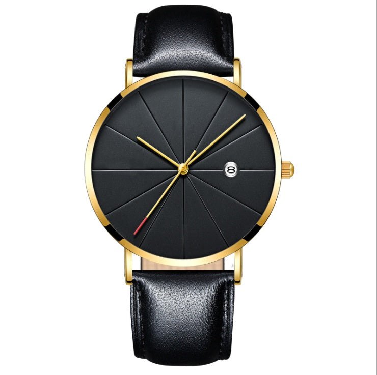 Men's Simple Calendar Quartz Watch - Creative & Waterproof Design snake - label