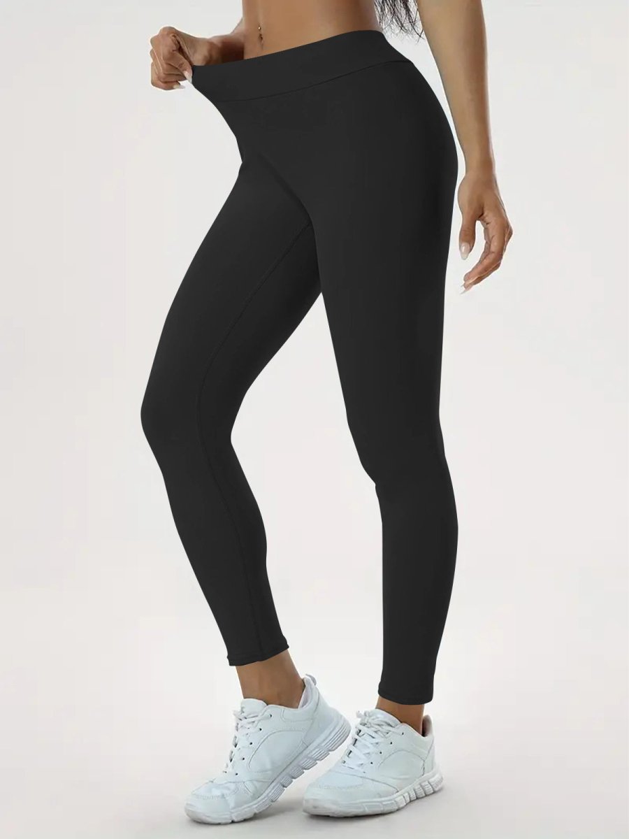High - Waist Yoga Pants snake - label