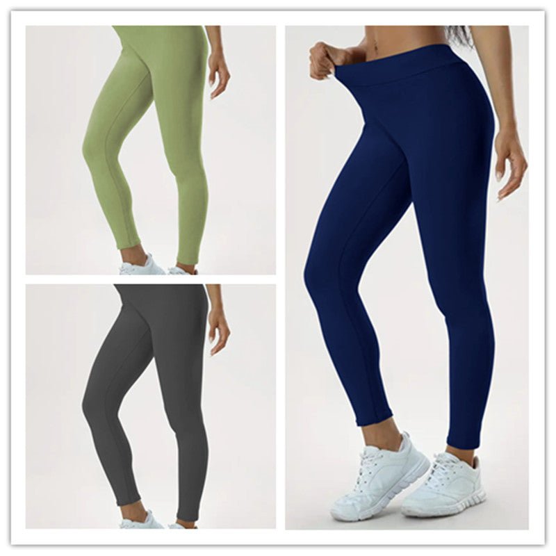 High - Waist Yoga Pants snake - label