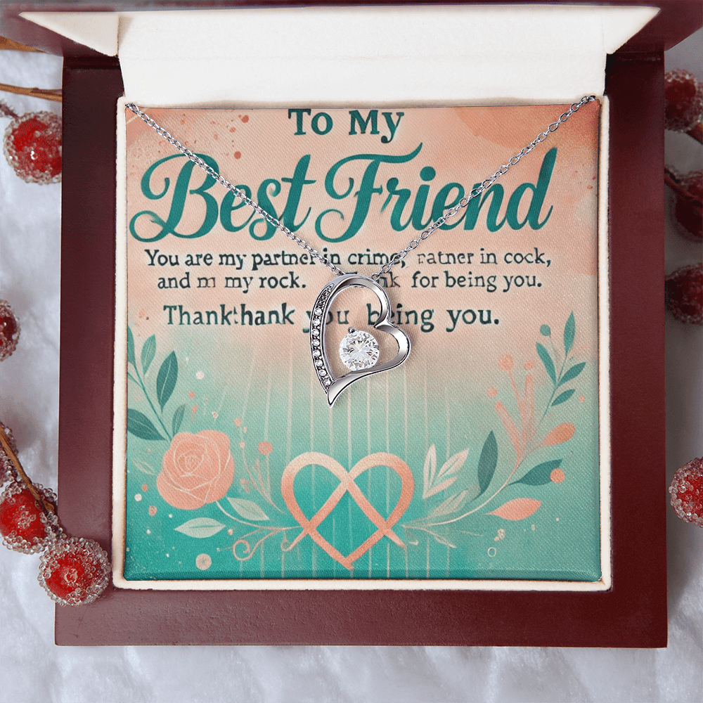 Forever Love Necklace – A Meaningful Gift for Best Friends snake - label