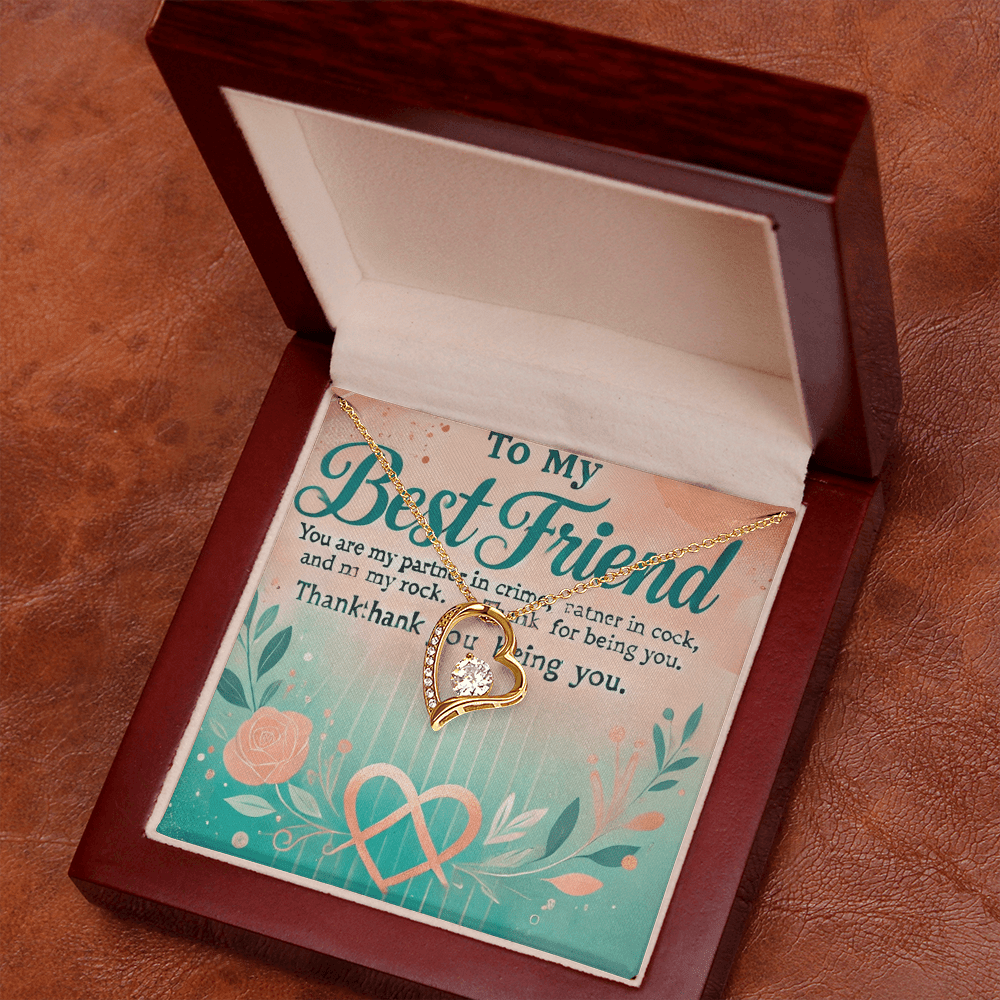 Forever Love Necklace – A Meaningful Gift for Best Friends snake - label