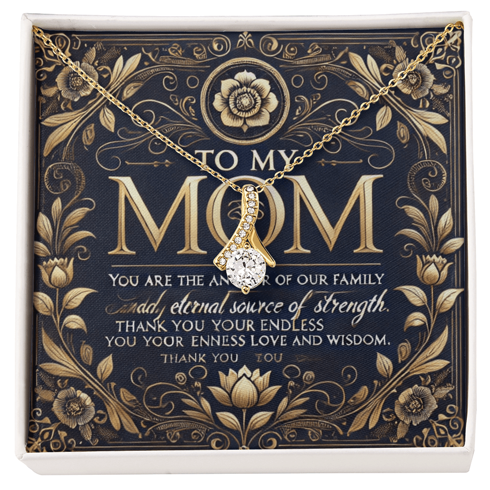 Alluring Beauty Necklace – A Heartfelt Gift for Mothers snake - label