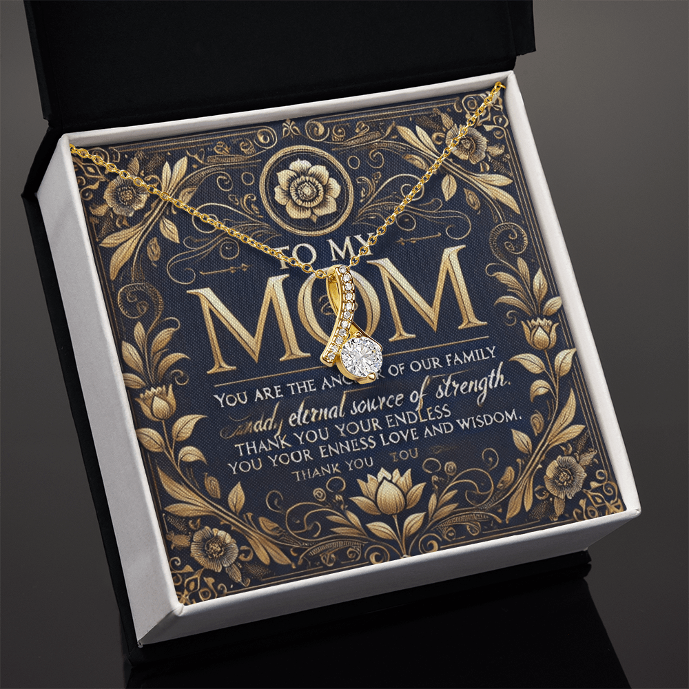 Alluring Beauty Necklace – A Heartfelt Gift for Mothers snake - label