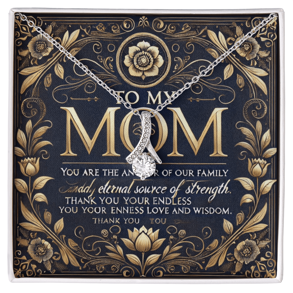 Alluring Beauty Necklace – A Heartfelt Gift for Mothers snake - label