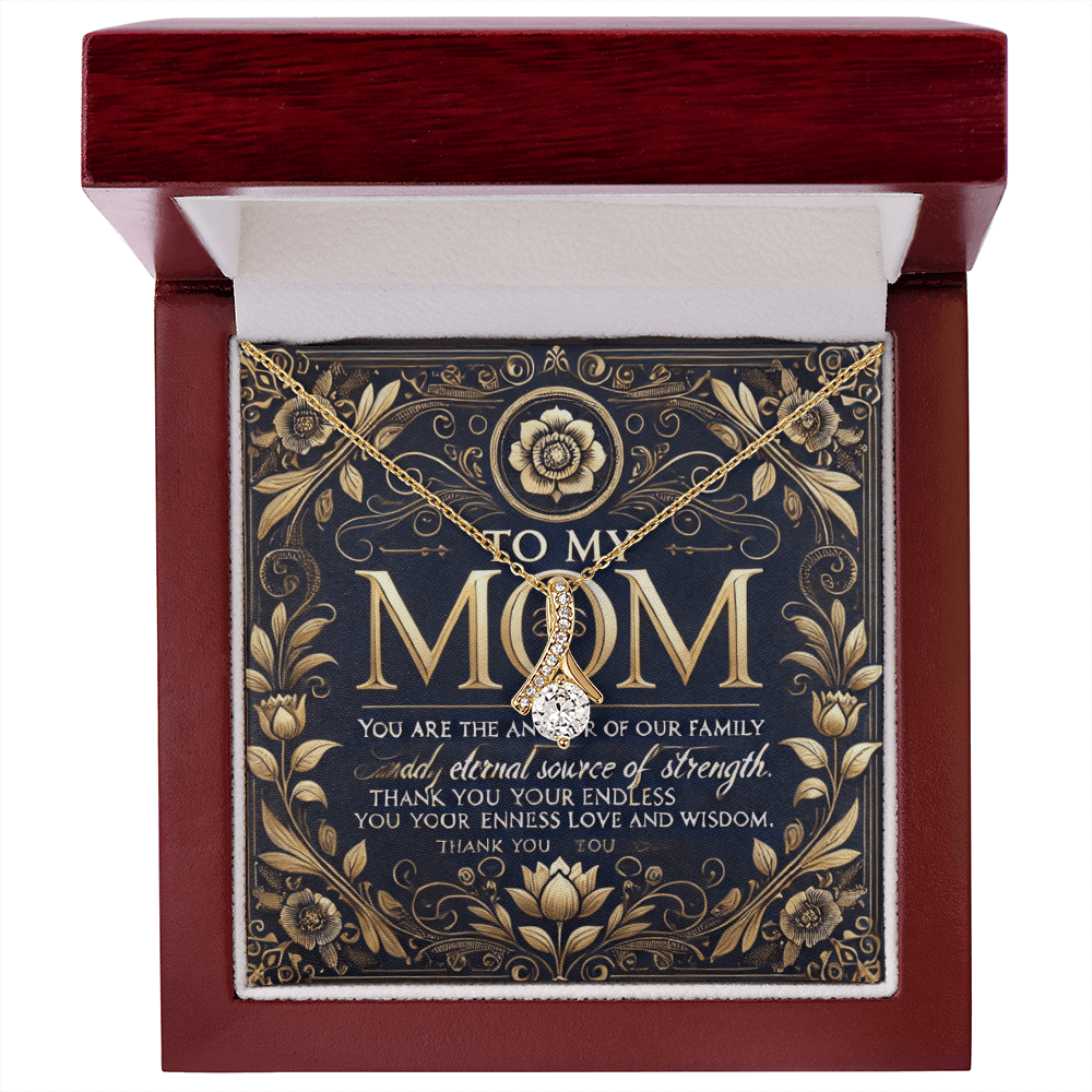 Alluring Beauty Necklace – A Heartfelt Gift for Mothers snake - label