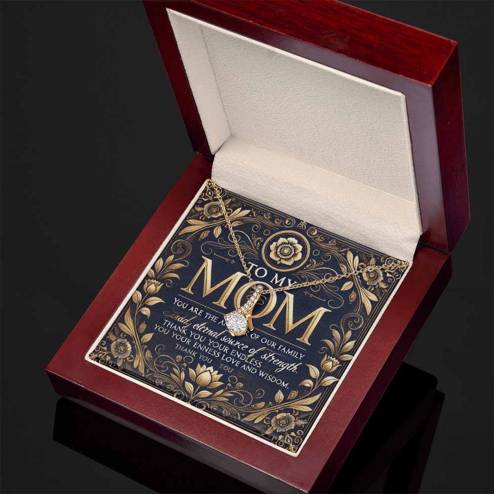Alluring Beauty Necklace – A Heartfelt Gift for Mothers snake - label