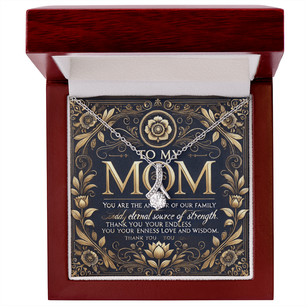 Alluring Beauty Necklace – A Heartfelt Gift for Mothers snake - label