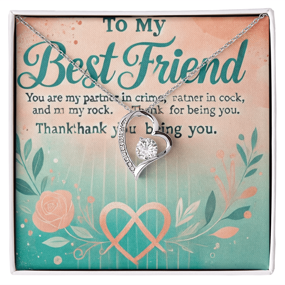 Forever Love Necklace – A Meaningful Gift for Best Friends snake - label