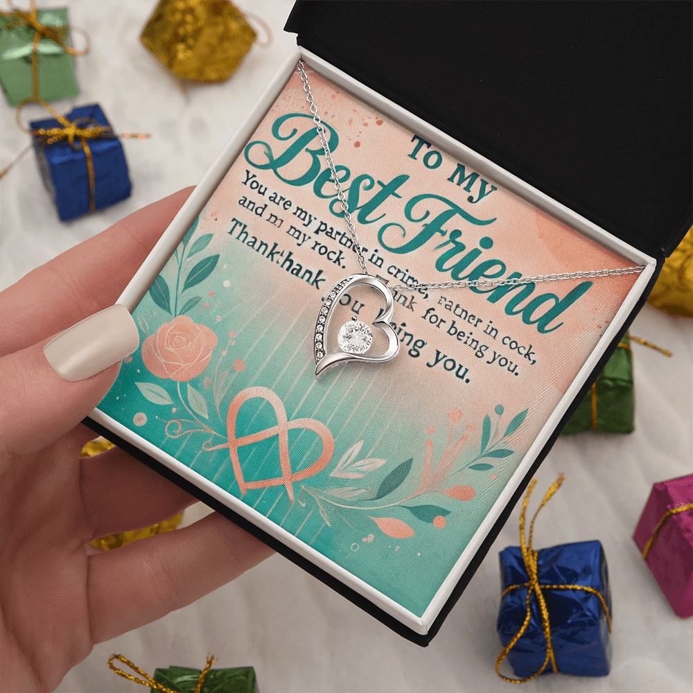 Forever Love Necklace – A Meaningful Gift for Best Friends snake - label
