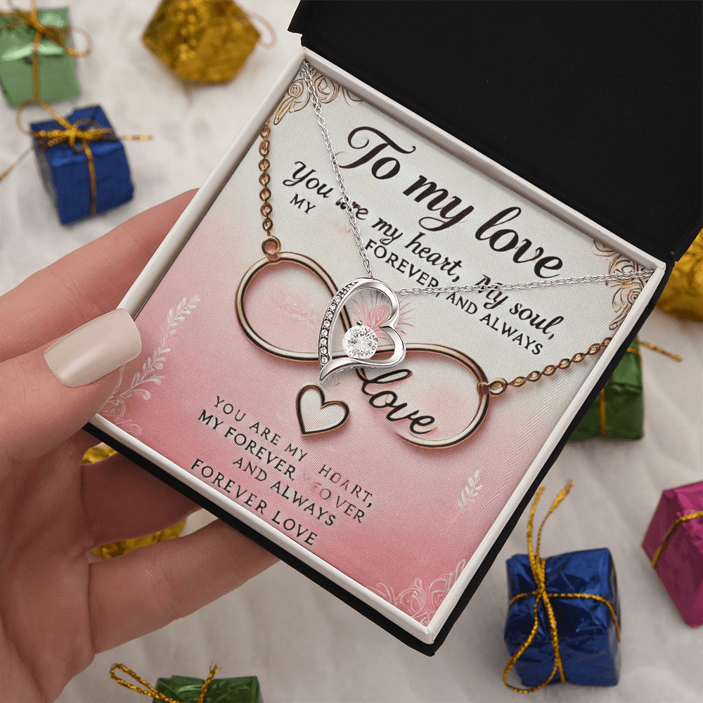 Forever Love Necklace – A Romantic Gift for Your Wife or Girlfriend snake - label