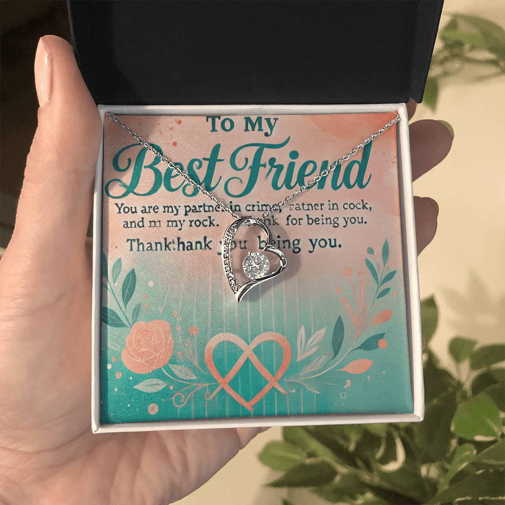 Forever Love Necklace – A Meaningful Gift for Best Friends snake - label