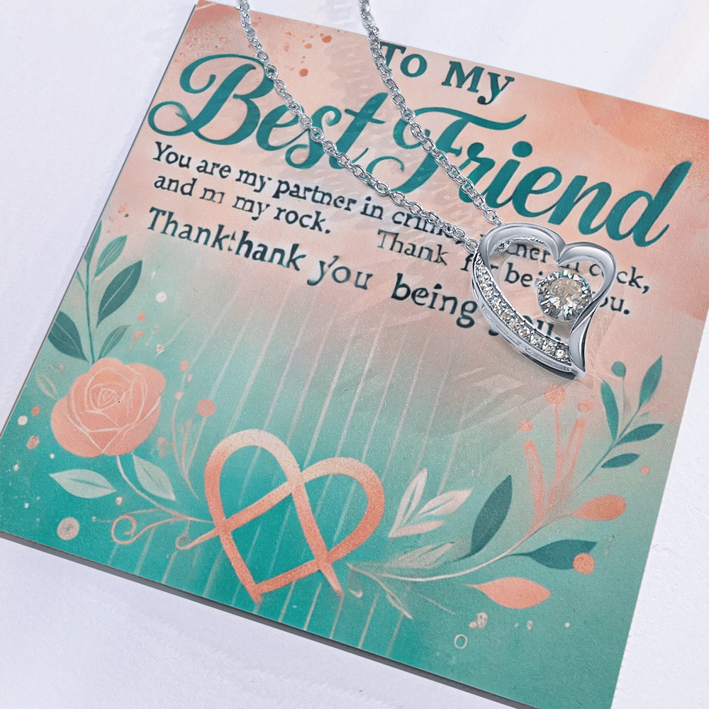 Forever Love Necklace – A Meaningful Gift for Best Friends snake - label