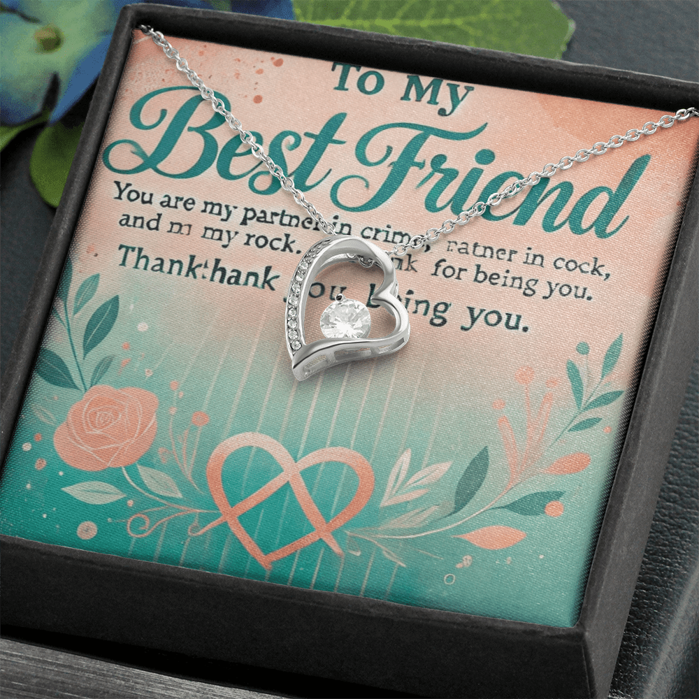 Forever Love Necklace – A Meaningful Gift for Best Friends snake - label