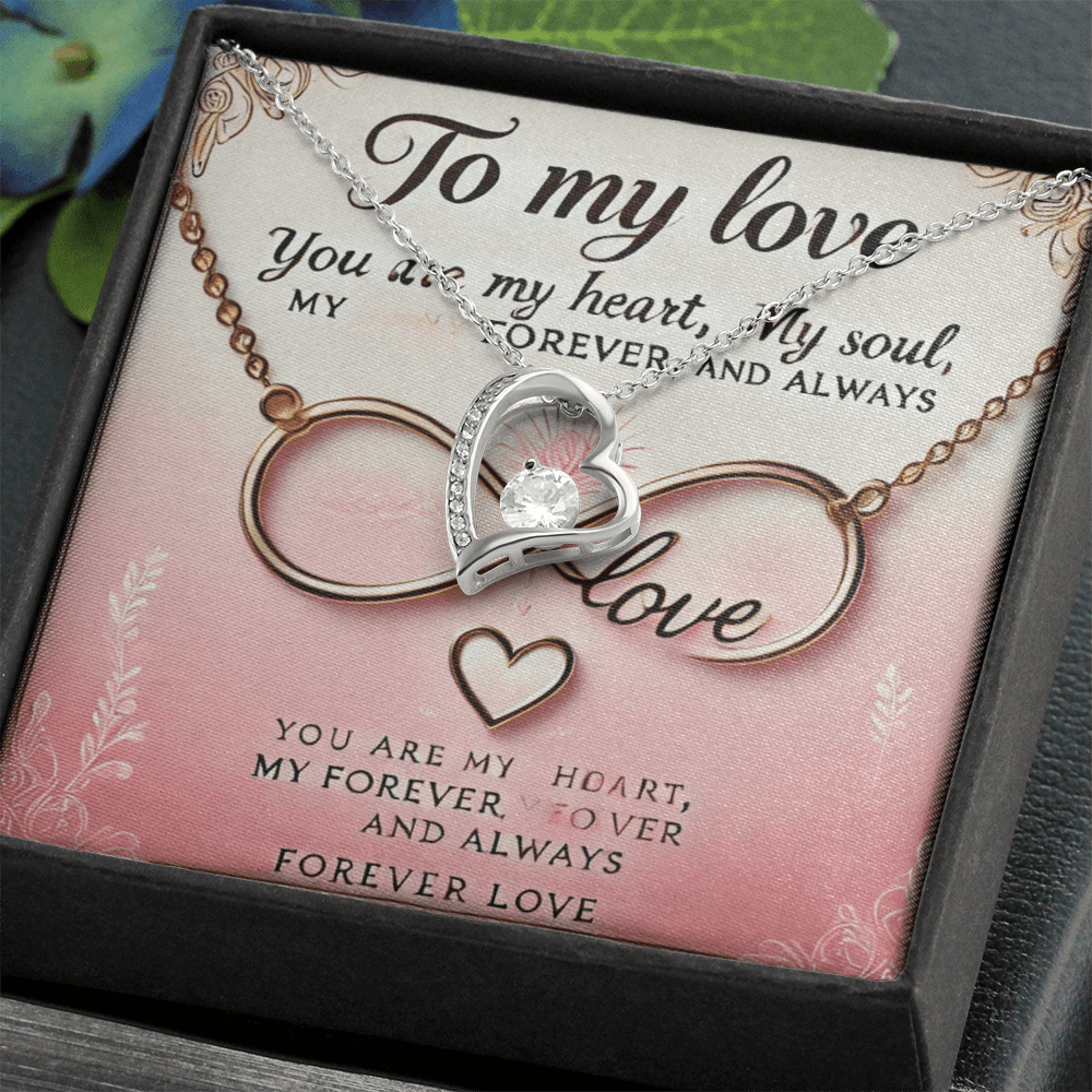 Forever Love Necklace – A Romantic Gift for Your Wife or Girlfriend snake - label