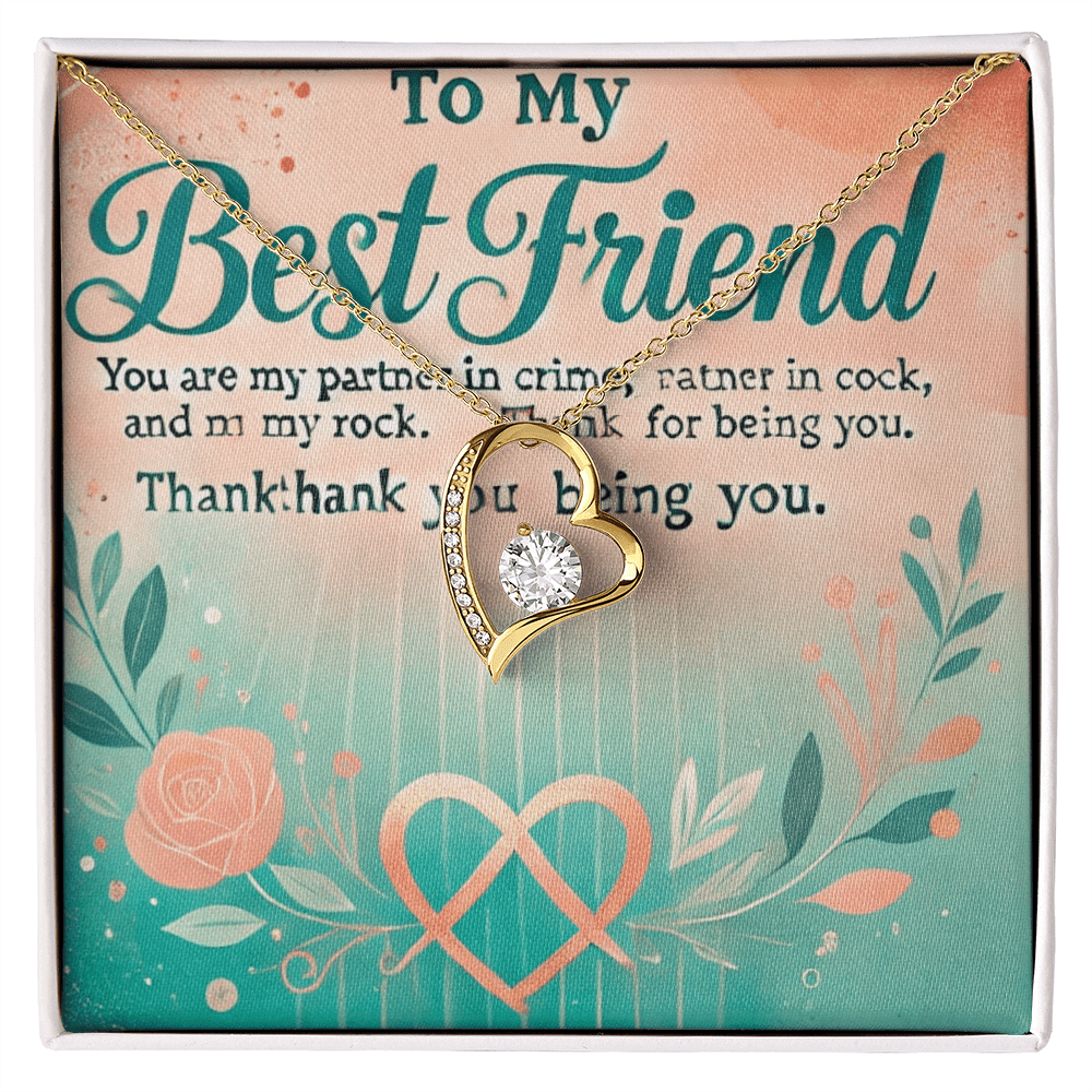 Forever Love Necklace – A Meaningful Gift for Best Friends snake - label