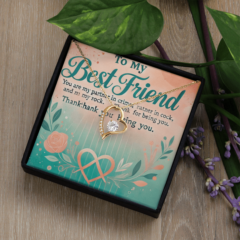 Forever Love Necklace – A Meaningful Gift for Best Friends snake - label
