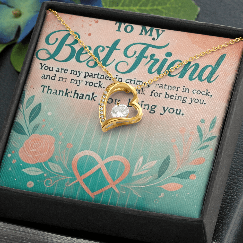 Forever Love Necklace – A Meaningful Gift for Best Friends snake - label