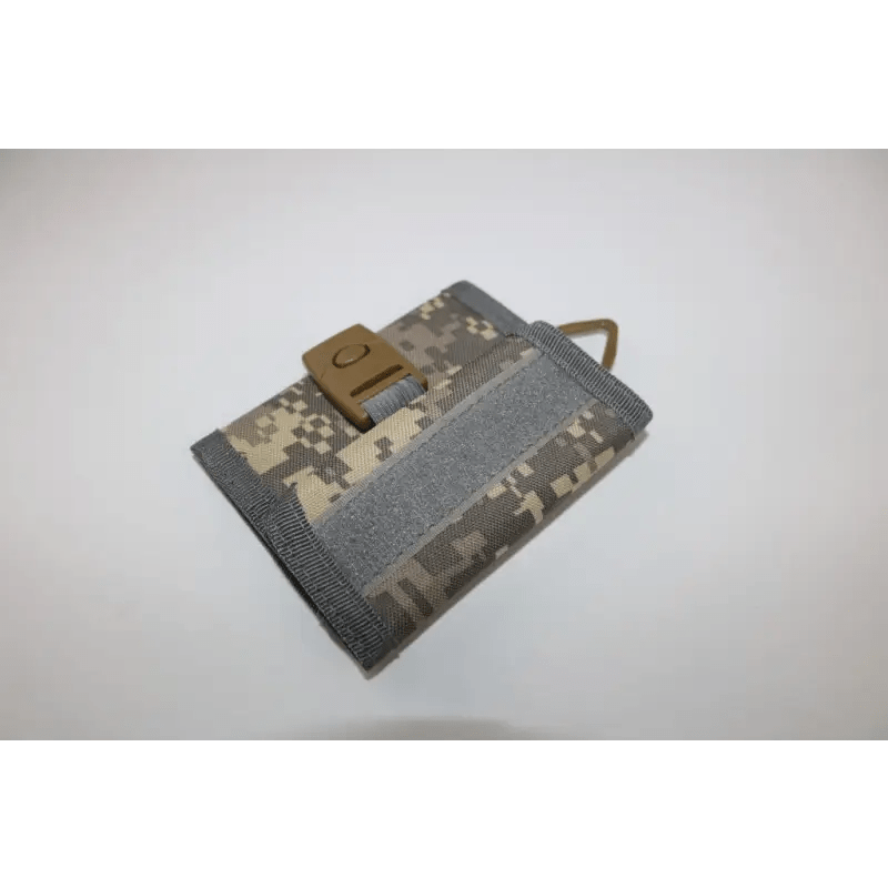 Camouflage Wallet with Key Pendant Bag Function snake - label