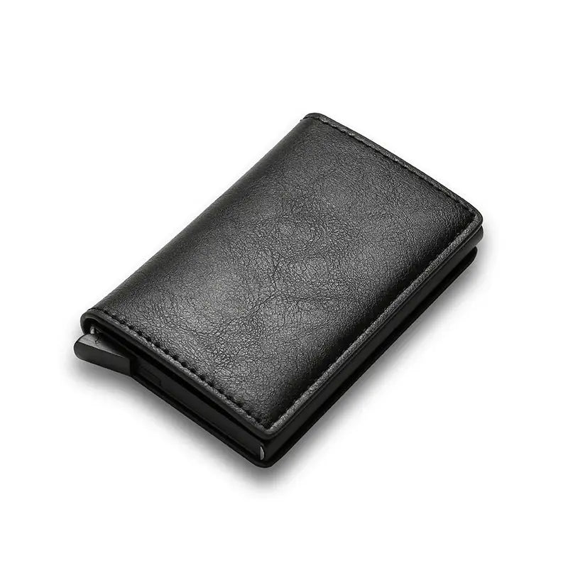 Carbon Fiber Men's Wallet - RFID Protection, Sleek Design, Multiple Colors snake - label