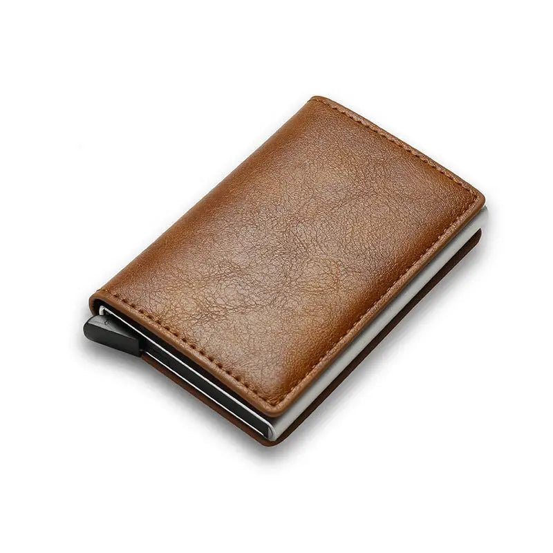 Carbon Fiber Men's Wallet - RFID Protection, Sleek Design, Multiple Colors snake - label