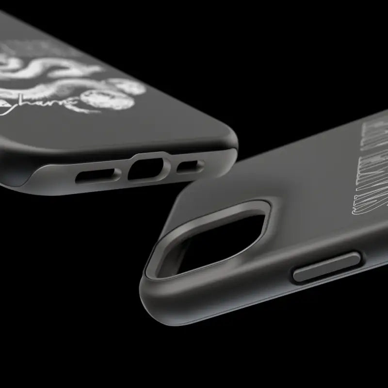 Magnetic Snake Tough Cases with Embedded Magnet Module - Impact - Resistant iPhone Cover snake - label