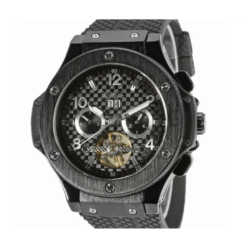 Mechanical Watches: 42mm Bold & Lightweight Timepiece snake - label