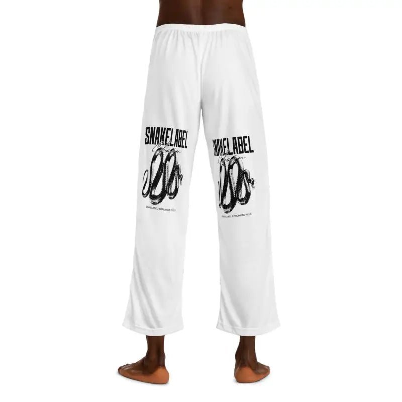 Men's Pajama Pants with All - Over - Print - 100% Polyester, Lightweight & Stylish snake - label