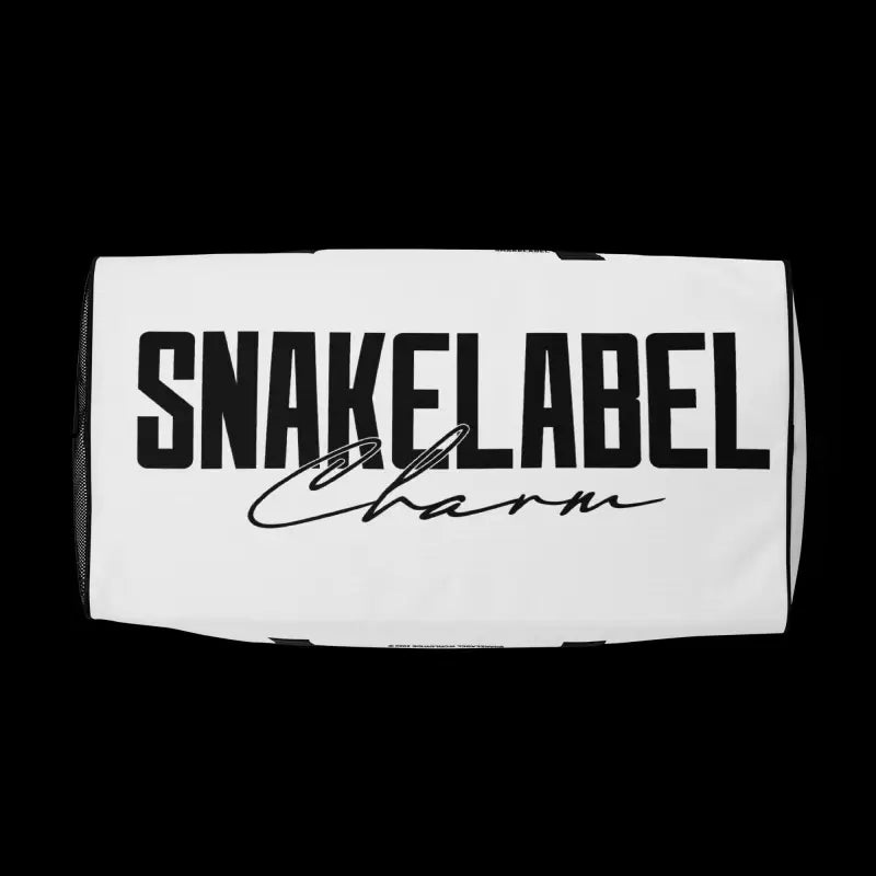 Sleek 22" Snake Duffle Bag for Travel, Gym & Errands snake - label