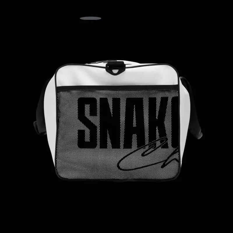 Sleek 22" Snake Duffle Bag for Travel, Gym & Errands snake - label
