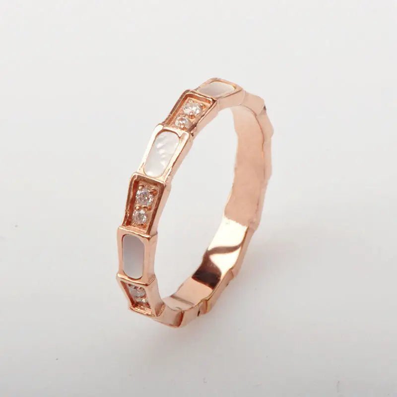 Snake Bone Ring | Titanium Steel European American Design snake - label