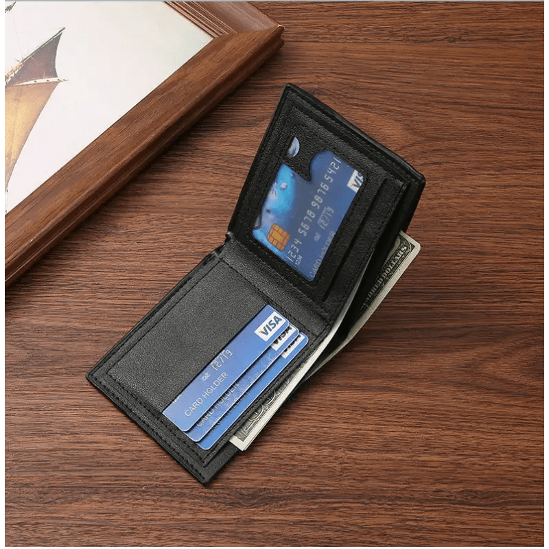 Snake Skin Pattern Men's Wallet with Anti - Theft Protection & Multi - Functional Design snake - label