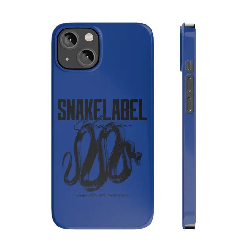 Snake Slim Phone Cases - Slim Design, Glossy Finish, Durable Material - Set of 2 snake - label