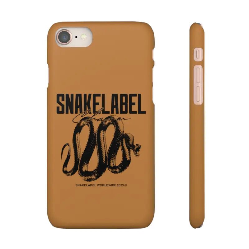 snap phone case Polycarbonate Protection snake - label