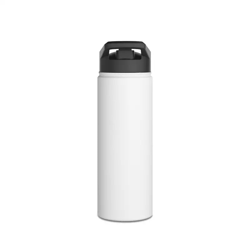 Stainless Steel Water Bottle with Standard Lid - Keeps Drinks Cold for 24 Hours snake - label