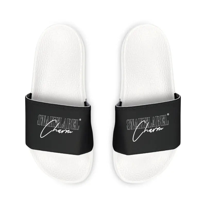 Strap Sandals with Neoprene & Polyester Straps for women snake - label