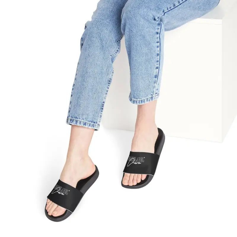 Strap Sandals with Neoprene & Polyester Straps for women snake - label