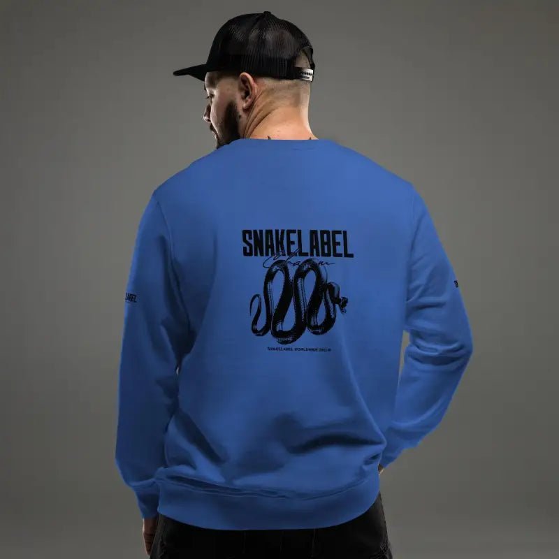 Sustainable Snake Organic Sweatshirt | 80% Organic Cotton | Cozy French Terry | snake - label