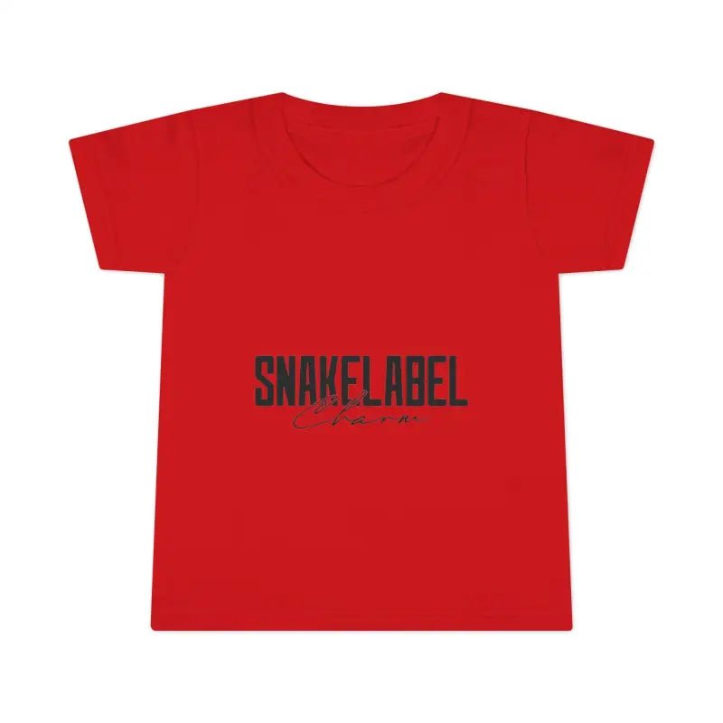 Toddler T-Shirt: 100% Ringspun Cotton Lightweight Classic Fit snake - label