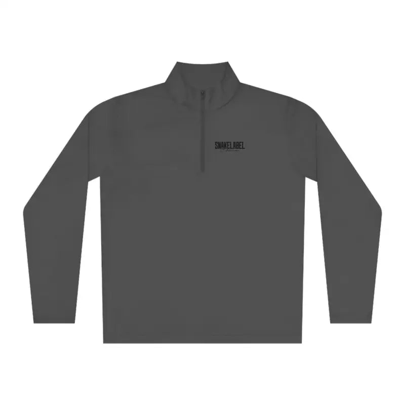 Unisex Quarter - Zip Pullover: PosiChargeĀ® Lightweight Moisture - Wicking Pullover snake - label