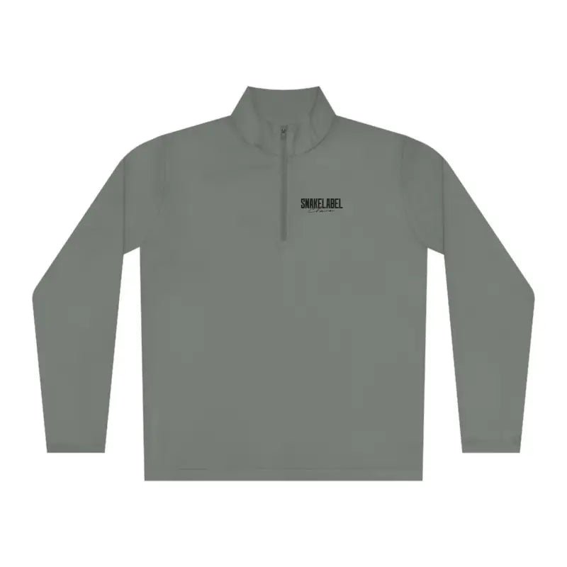 Unisex Quarter - Zip Pullover: PosiChargeĀ® Lightweight Moisture - Wicking Pullover snake - label