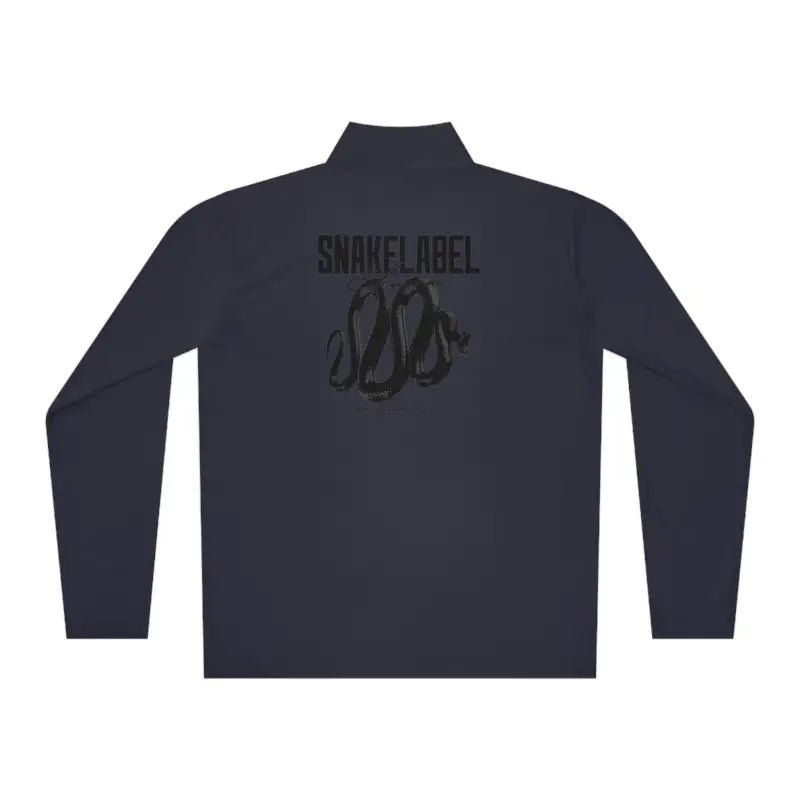 Unisex Quarter - Zip Pullover: PosiChargeĀ® Lightweight Moisture - Wicking Pullover snake - label