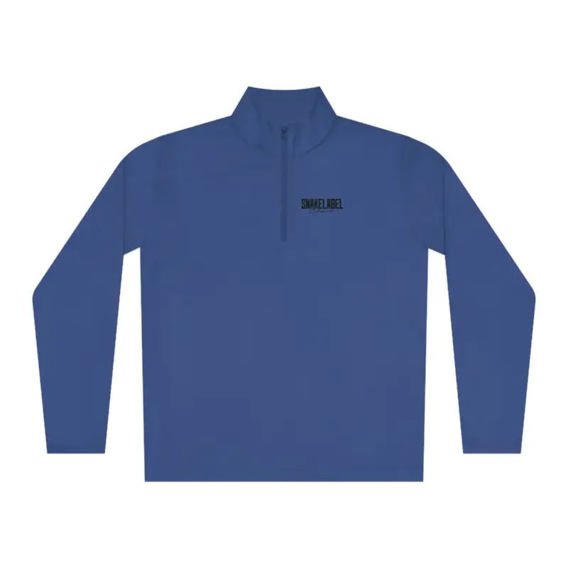 Unisex Quarter - Zip Pullover: PosiChargeĀ® Lightweight Moisture - Wicking Pullover snake - label