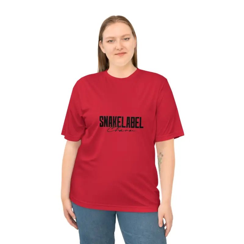 Unisex Zone performance snake T-shirt with snake design snake - label