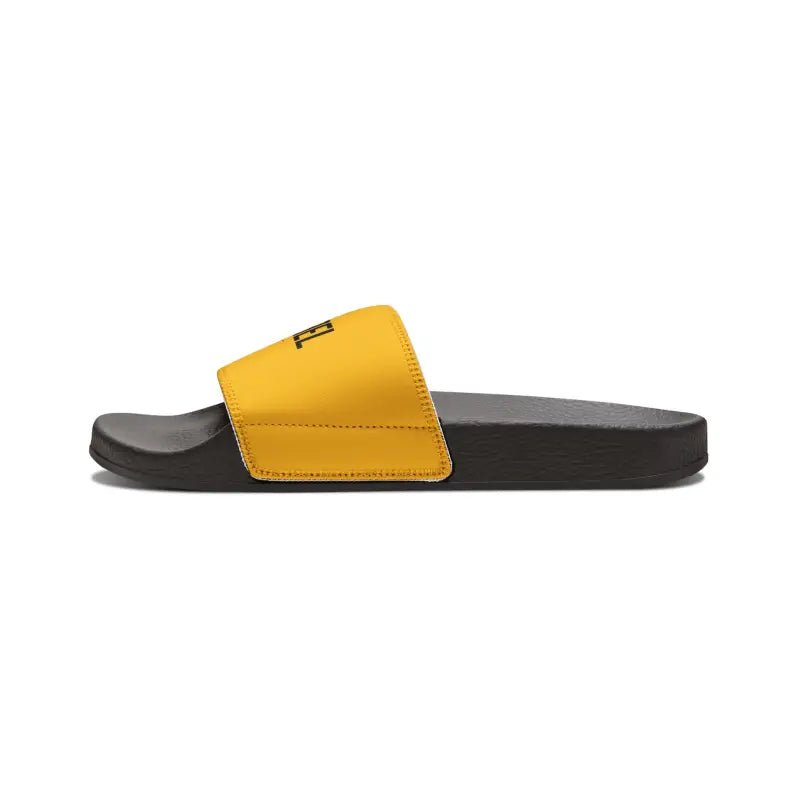 Youth Removable - Strap Sandals: Durable Customizable Kids Slides snake - label