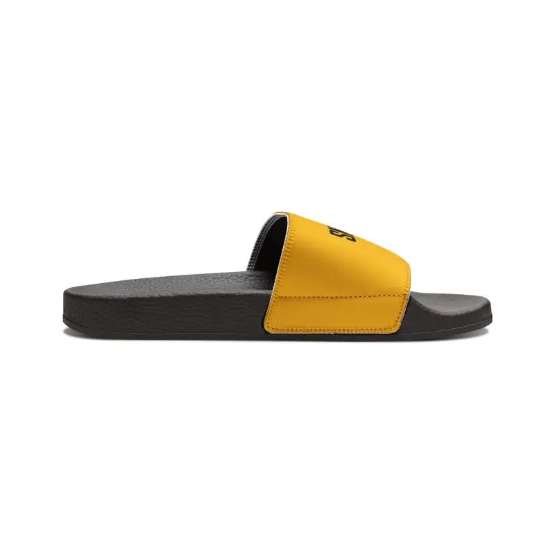 Youth Removable - Strap Sandals: Durable Customizable Kids Slides snake - label