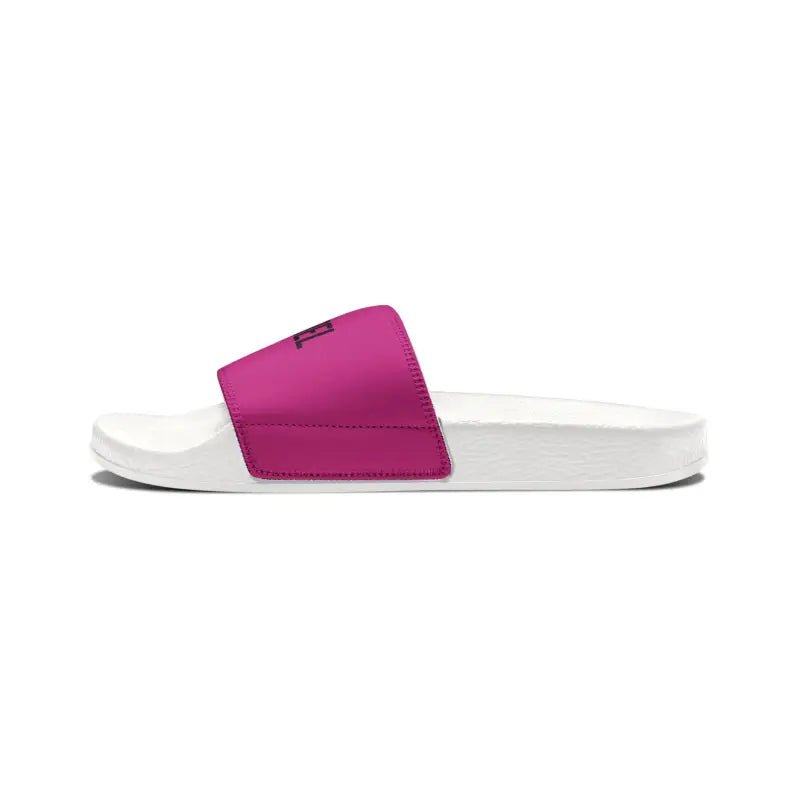 Youth Removable - Strap Slide Sandals with Customizable Straps snake - label