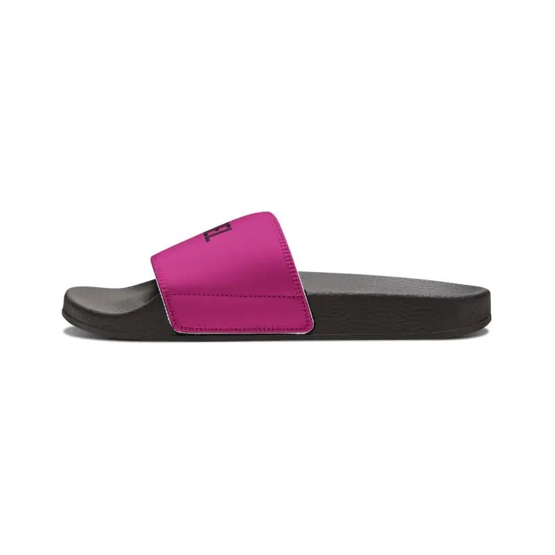 Youth Removable - Strap Slide Sandals with Customizable Straps snake - label