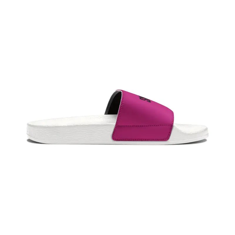 Youth Removable - Strap Slide Sandals with Customizable Straps snake - label