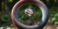 Unraveling the Mysteries of the Hoop Snake: A Fascinating Creature of Folklore - snake-label